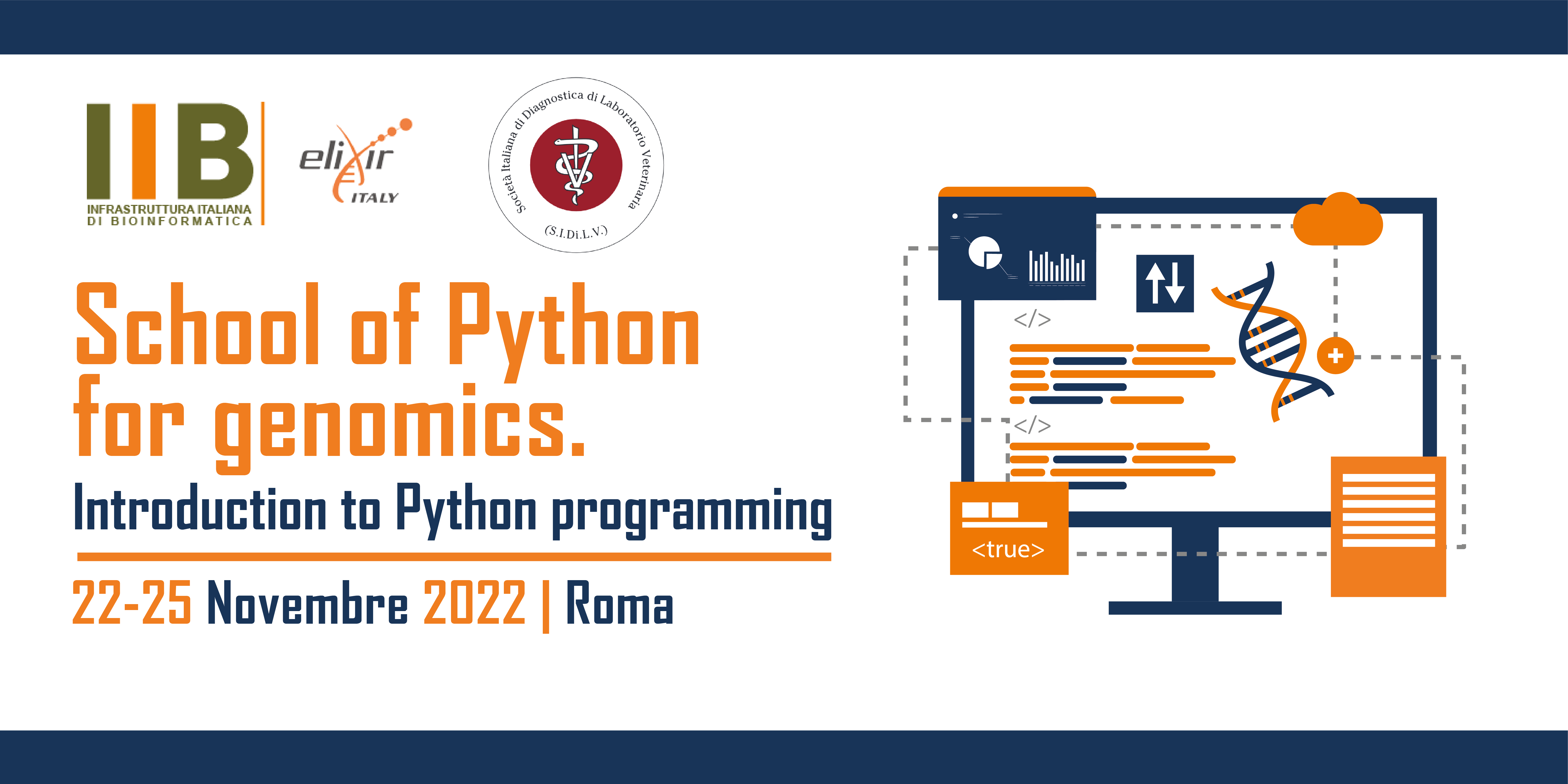 Training courses 2022: School of Python for genomics. Basic module ...